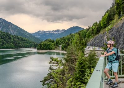MTB-Tour ab Krün zwischen Walchensee und Sylvesteiner See