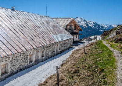 Gogles Alm ab Wenns und über Oberpiller retour